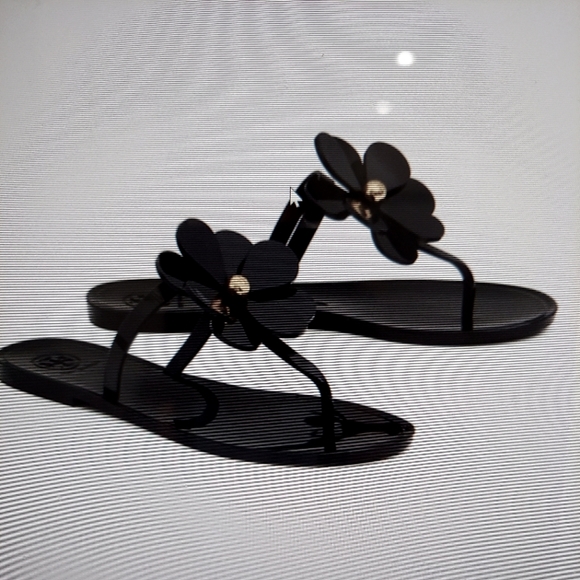 Tory Burch Shoes - Tory Burch Flower Jelly sandals size 9